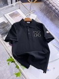 Moncler 26SS Classic Toothbrush Embroidered Casual Short Sleeve Polo Shirt
