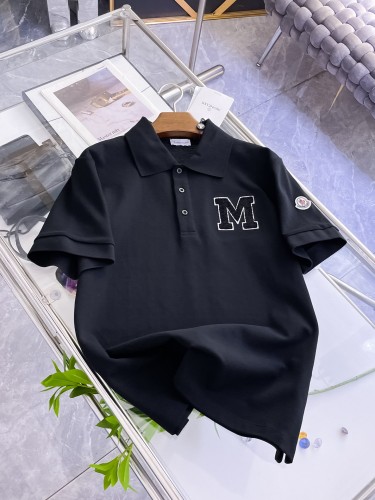 Moncler 26SS Classic Toothbrush Embroidered Casual Short Sleeve Polo Shirt