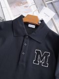 Moncler 26SS Classic Toothbrush Embroidered Casual Short Sleeve Polo Shirt