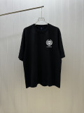 Givenchy Classic Logo Printed Round Neck T-shirt Unisex Casual Versatile Short Sleeve