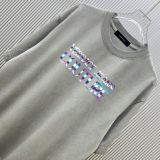 Versace Fashion Logo Printed T-shirt Unisex Casual Loose Short Sleeve