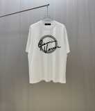 Versace Fashion Logo Printed Round Neck T-shirt Unisex Casual Versatile Short Sleeve