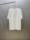 Versace Fashion Logo Printed Round Neck T-shirt Unisex Casual Versatile Short Sleeve