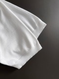 Dior 26SS Fashion Embroidered Logo Knitted Short Sleeve Color Contrasting Polo Shirt