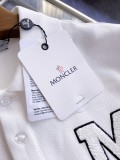 Moncler 26SS Classic Toothbrush Embroidered Casual Short Sleeve Polo Shirt