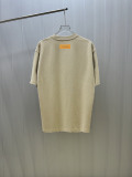Louis Vuitton Classic Logo Clock Printed T-shirt Unisex Casual Loose Short Sleeve