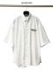 Balenciaga Coupe Classic Cola Logo Printed Oversize Short Sleeve Shirt