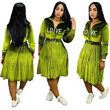 Q112303 high fashion latest designs ladies fashion casual coat dress