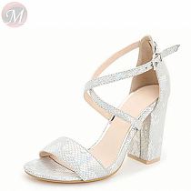 0270473 2020 Fashion casual High quality Summer simple Women's shoes all-match high heel sandals