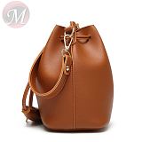 2020 Vintage Women PU Leather String Bag Leisure Shoulder Bags Cheap Crossbody Bag Small Handbags