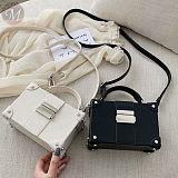 New fashion Female Bag Shoulder Messenger Portable Small Square Bag Box Bag Fashion Handbags Female