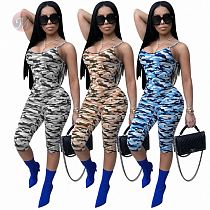 Sexy Women Fashion Summer Tights Sexy Camouflage Bodycon Jump Suit One Piece Jumpsuits And Rompers