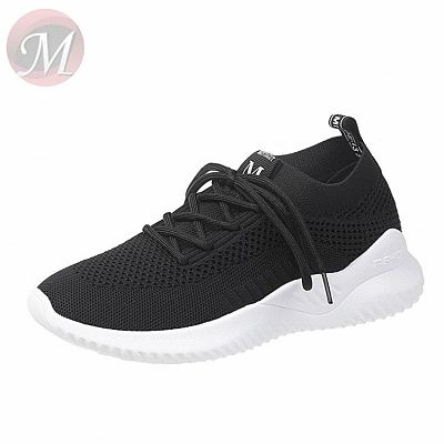 Fashion High Quality Fly Knit Breathable Comfort Plus Size Casual Sports all-match women Shoes