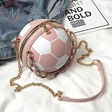 Fashion Basketball Design Womens Handbags Personalized Style Unique Spring And Summer Roll Mini Shoulder Bags