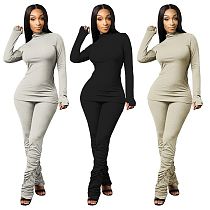 Best Sellers New Stacked Pants Set Female Clothes Casual Womens 2 Piece Set Two Piece Sets Women Clothing