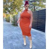 MOEN High Quality Bodycon Plus Size Vestidos mujer Woman Clothing 2021 Plus Size Dress Women Sexy Dresses