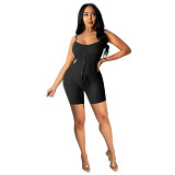 MOEN New Arrival Suspender Stretchy Vetement Fashion 2021 Women One Piece Jumpsuits And Rompers