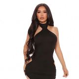 MOEN Wholesale Hollow Out Bodycon Vestidos ninas Fashion Clothing Women 2021 Casual Dress Sexy Dresses Long Maxi Dress