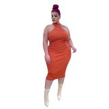 MOEN High Quality Bodycon Plus Size Vestidos mujer Woman Clothing 2021 Plus Size Dress Women Sexy Dresses