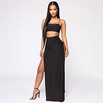 1032642 New Arrival Woman Sexy Two Piece Skirt Set