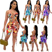 1051402 Women Clothing 2021 Summer Bodycon Jumpsuit Women One Piece Jumpsuits And Rompers