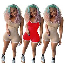 1051713 Hot Onsale Women Clothes 2021 Summer Women Bodycon Jumpsuits And Rompers