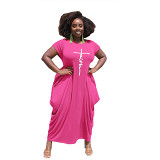 1052612 Best Seller Women Casual Clothes 2021 Sumemr Woman Plus Size Dress