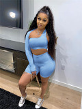 1052613 Hot Selling Women Clothes 2021 Sumemr Two Piece Outfits Women 2 Piece Set
