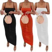 1052670 Best Design Summer Dress 2021 Casual Women Summer Maxi Dress Fitted Dresses