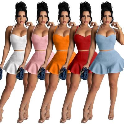 1060117 Best Seller Women Clothes 2021 Summer Two Piece Outfits Women 2 Piece Set