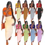 1060255 Lowest Price Women Sets 2021 Skirt Sets Women 2 Piece Outfits Lounge Sets Women