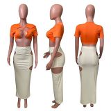 1060255 Lowest Price Women Sets 2021 Skirt Sets Women 2 Piece Outfits Lounge Sets Women