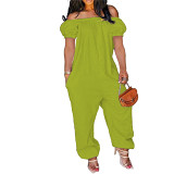 1060506 Best Design Plus Size Women Clothes 2021 Summer Women One Piece Jumpsuits And Rompers