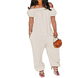 1060506 Best Design Plus Size Women Clothes 2021 Summer Women One Piece Jumpsuits And Rompers