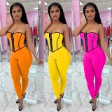 1060706 Best Seller Women Clothes 2021 Summer Two Piece Outfits Women 2 Piece Set Clothing