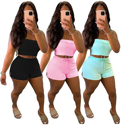 1061010 Hot Selling Women Clothes 2021 Summer women two piece outfit 2 piece set