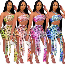 1060536 Best Design 2021 Women Clothes Sexy Two Piece Skirt Set