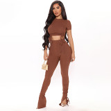 1061008 Hot Selling Women Clothes 2021 Summer women two piece outfit 2 piece set