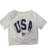 MOEN Hot Selling Shirt For Women Summer Print O - Neck Short Sleeve Women'S T - Shirts