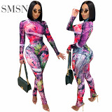 1072713 New Arrival 2021 Women Clothing Woman 2 Piece Set Outfits Casual Two Piece Pants Set