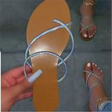 FASHIONWINNIE Good Quality New Round Toe Hollow Out Ladies Slippers