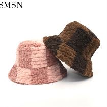 MISS Good Quality New Winter Bucket Hat Outdoor Casual Hats Women