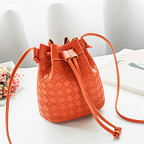 AOMEI Wholesale Ladies Handbag Messenger Bag Solid Color Drawstring Skinny Belt Mini Buckle Bag