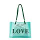AOMEI Fashion 2021 Candy High Capacity Shoulder Bag Trendy Online Jelly Letter Tote Bag For Women