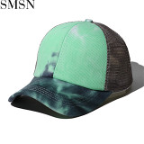 MISS Newest Design 2021 Summer Tie Dye Panelled Designer Hats