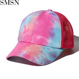 MISS Newest Design 2021 Summer Tie Dye Panelled Designer Hats
