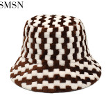 MISS New Style 2021 Winter New Fashion Trends Outdoor Bucket Hat Warm Hats