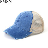 MISS New Trendy  Designer Hats Solid Casual Fashion Hollow Out Baseball Hat