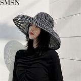 MISS Hot Sale Lovely Boho Hollow-out Navy Black Hat Designer Hats