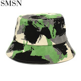 MISS Camouflage Fashion Street Casual Bucket Hat